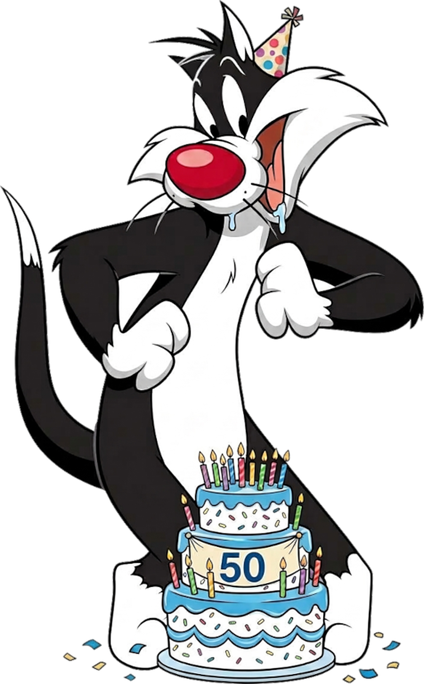 Sylvester s torto za 50. rojstni dan