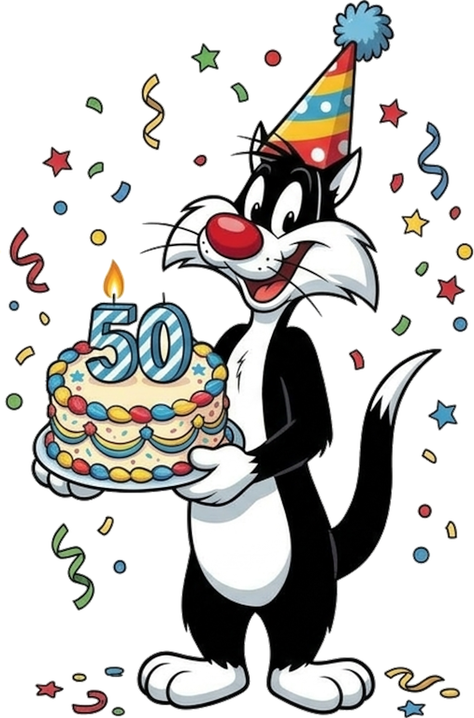 Sylvester s torto za 50. rojstni dan